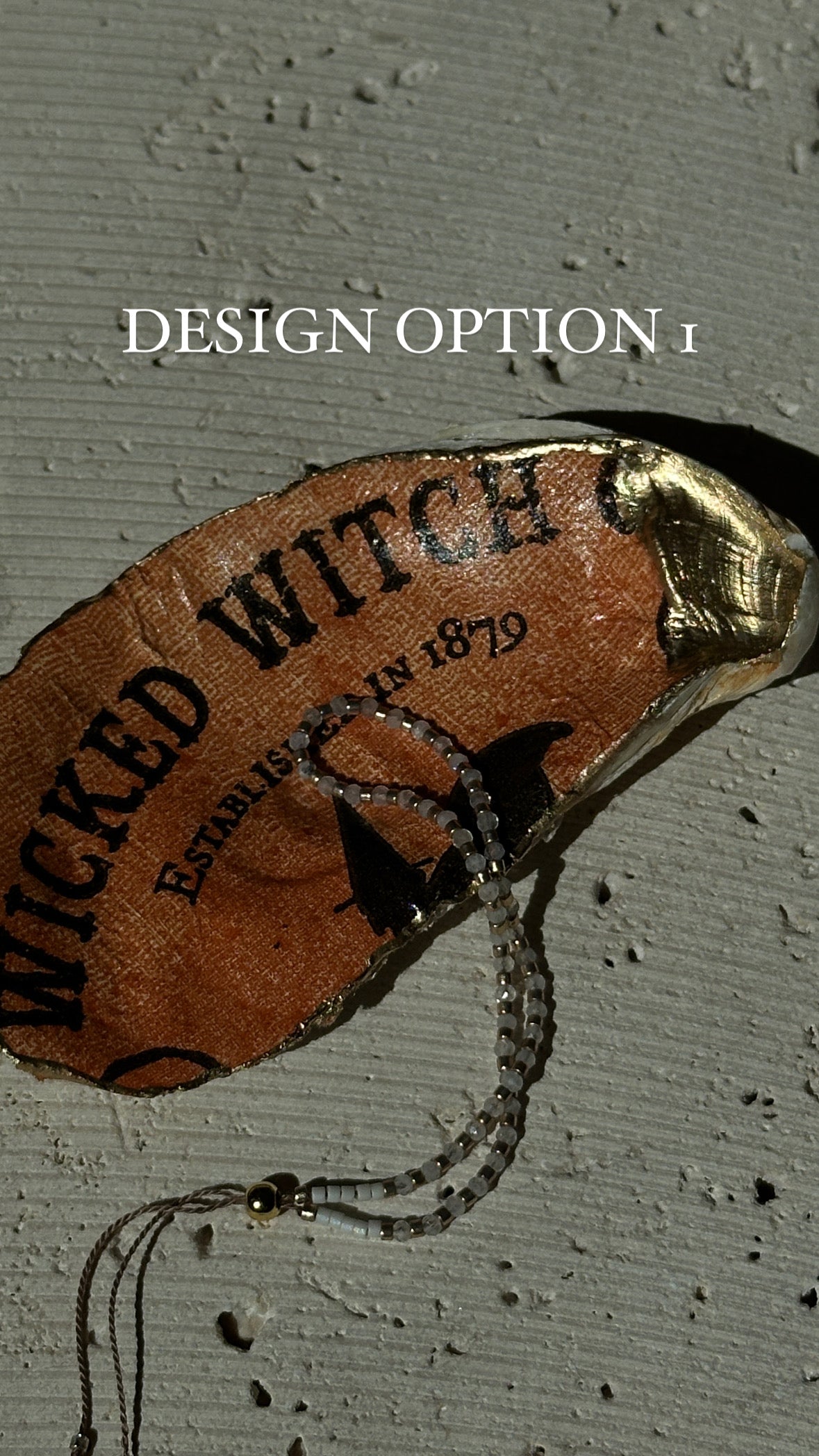 The Season of The Witch Oyster Design